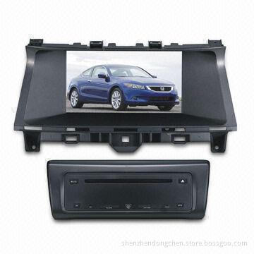 Car DVD with 8-inch High-definition TFT LCD Screen, Supports Remote Control